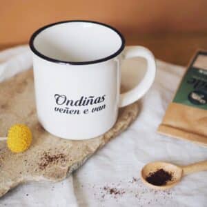 Taza gallega Retro de Cerámica