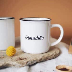 Taza gallega Retro de Cerámica