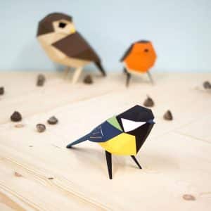 Pájaros Origami