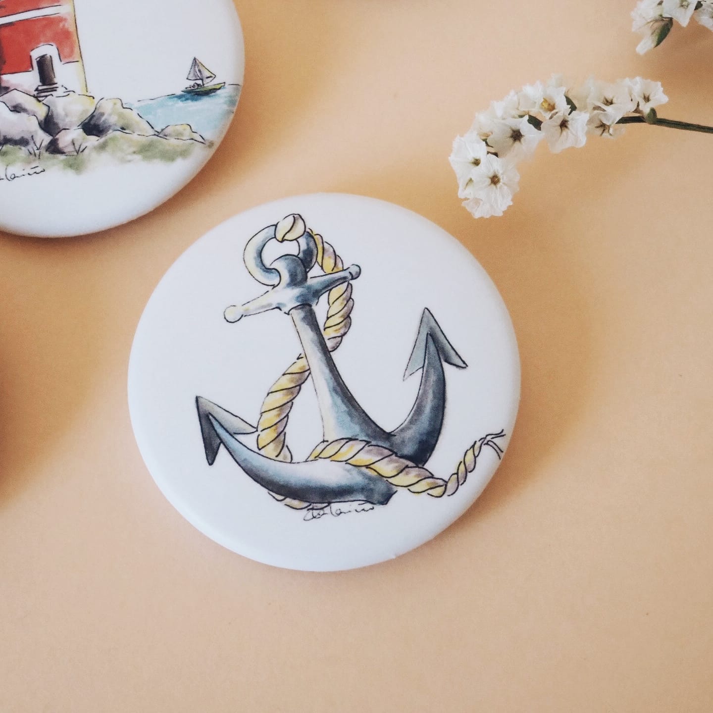 Chapas ilustradas Galicia