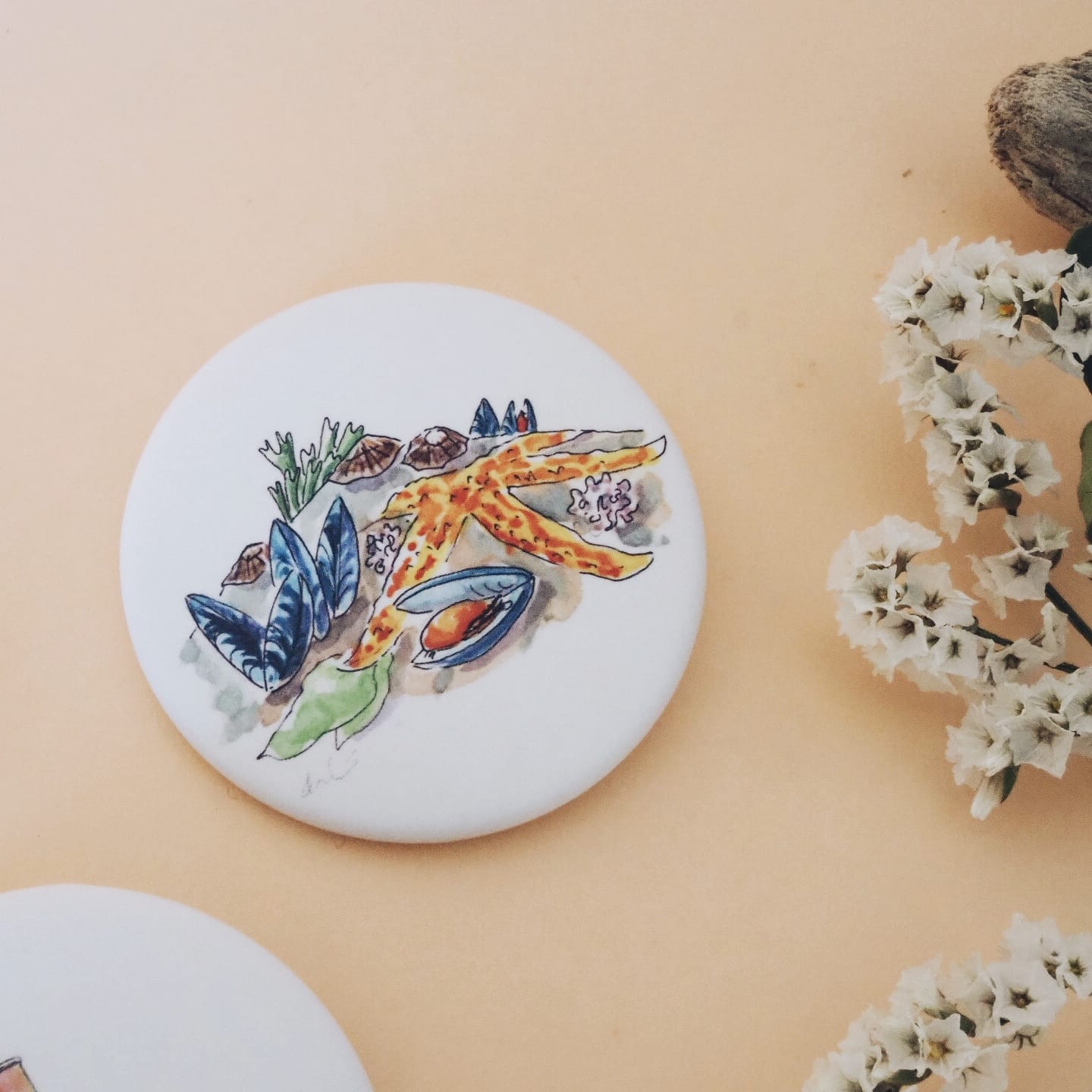 Chapas ilustradas Galicia