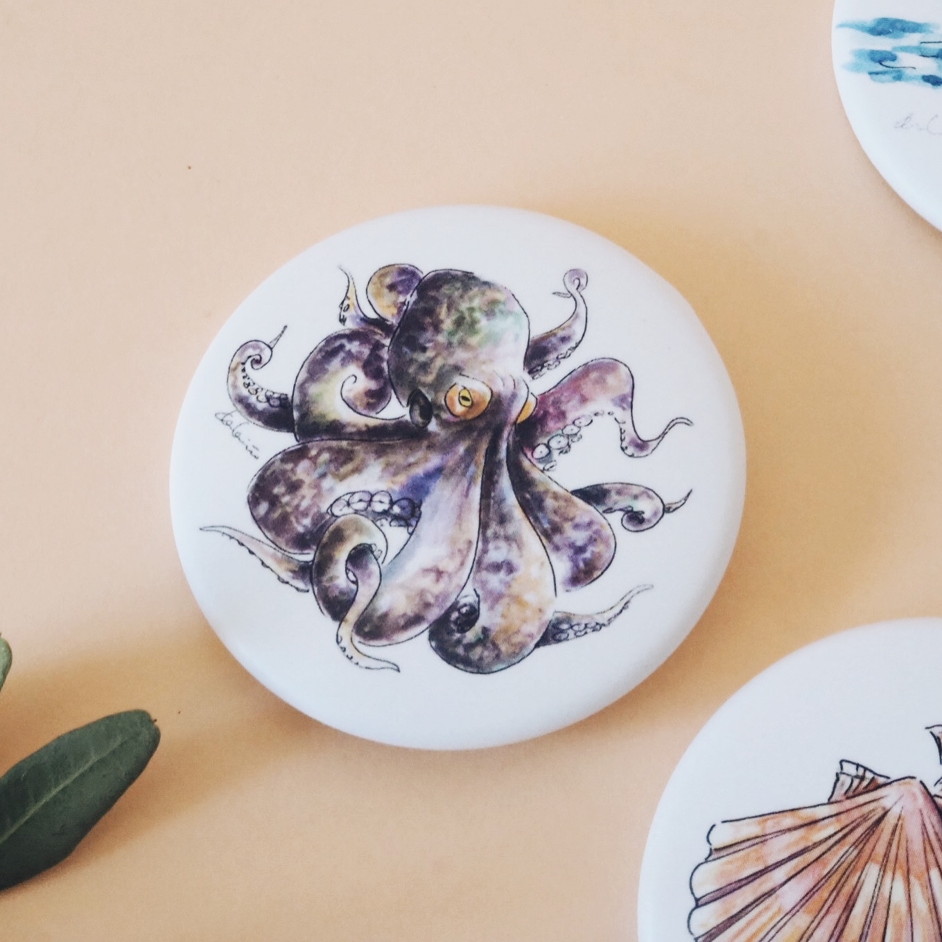 Chapas ilustradas Galicia