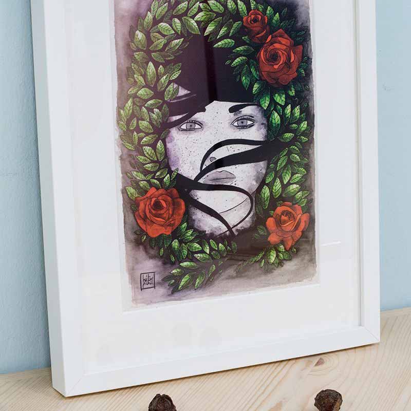 Ilustración Pichel Rosas