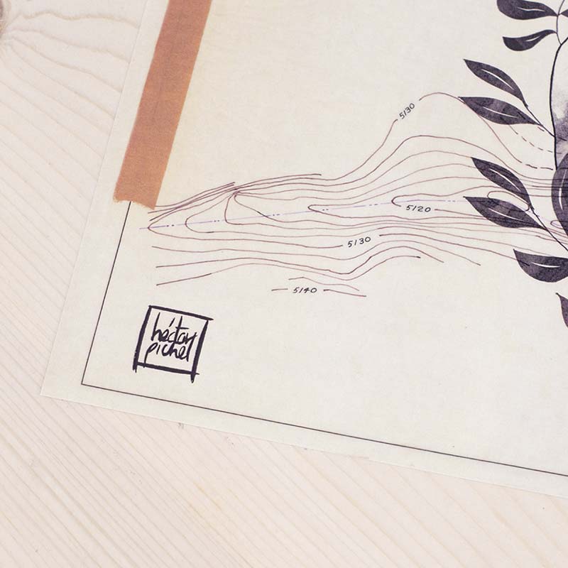 Ilustración Corazón Pichel