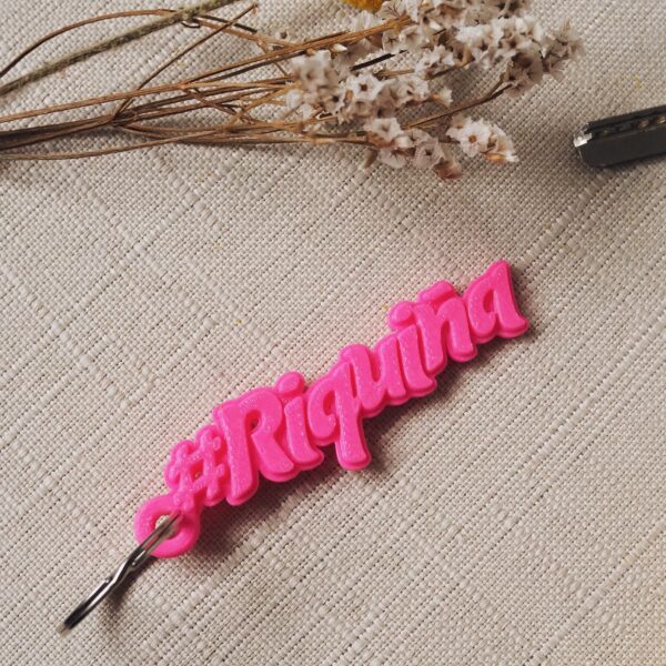 Llavero palabra Riquiñ@