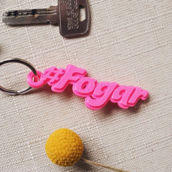 Llavero palabra Fogar