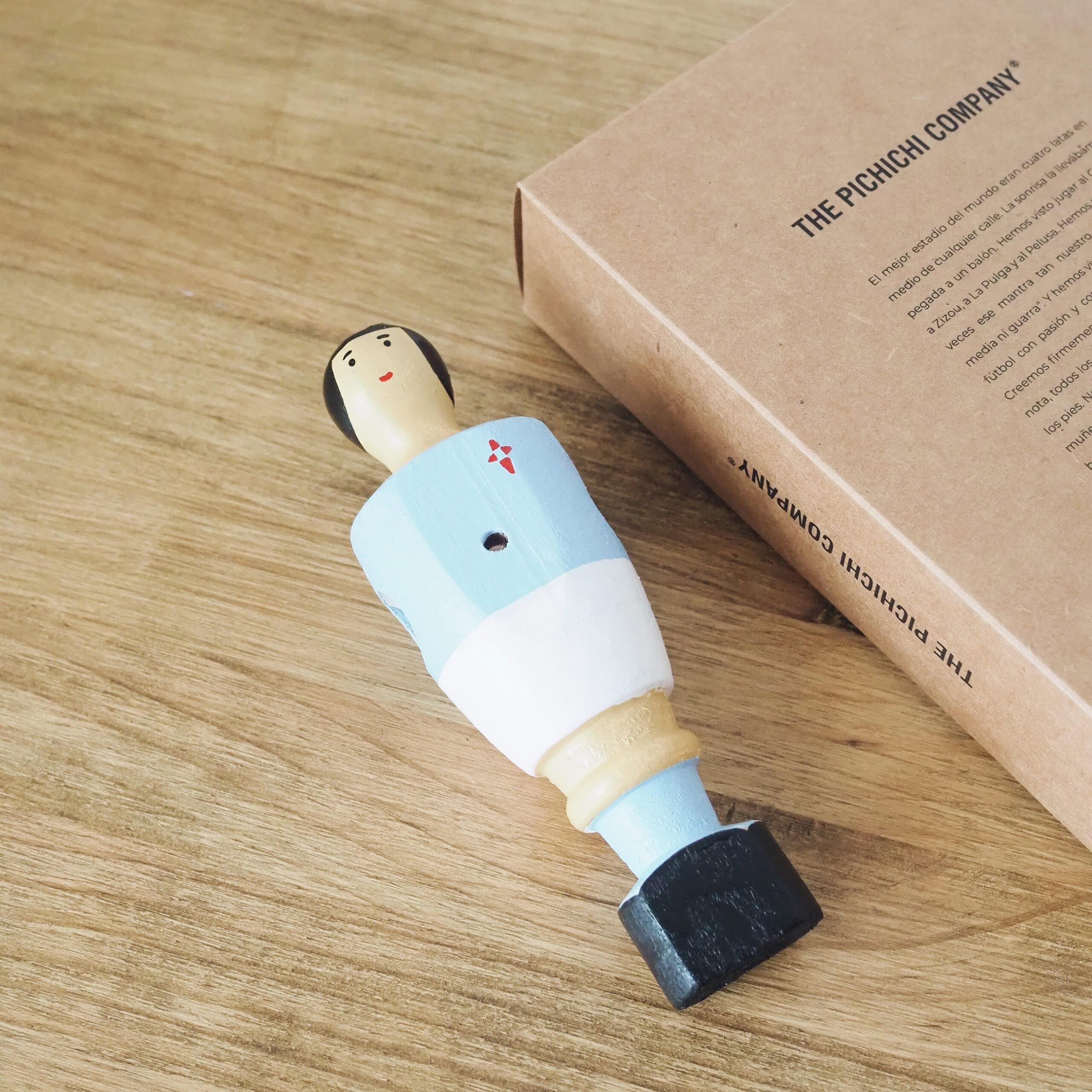 Muñeco madera futbolín Vigo