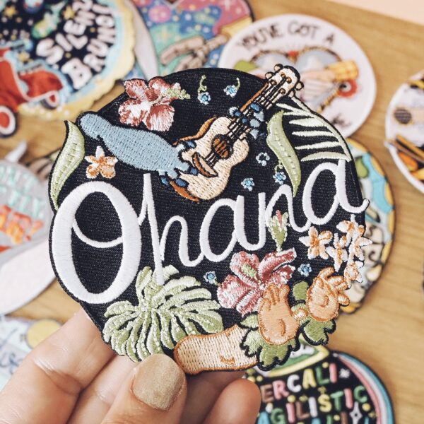 Parches bordados Animación