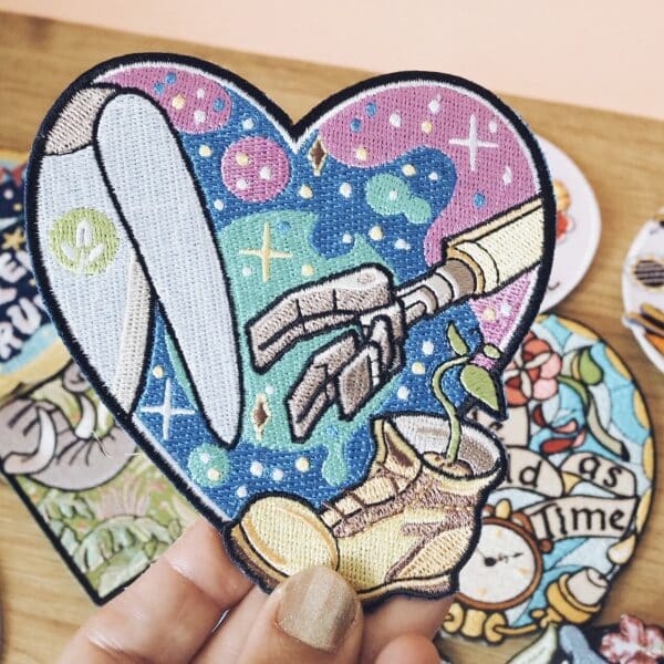 Parches bordados Animación