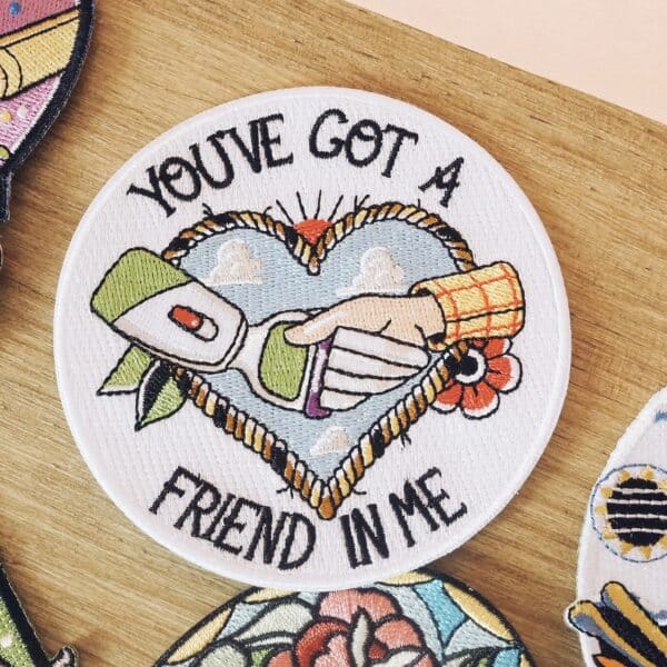 Parches bordados Animación