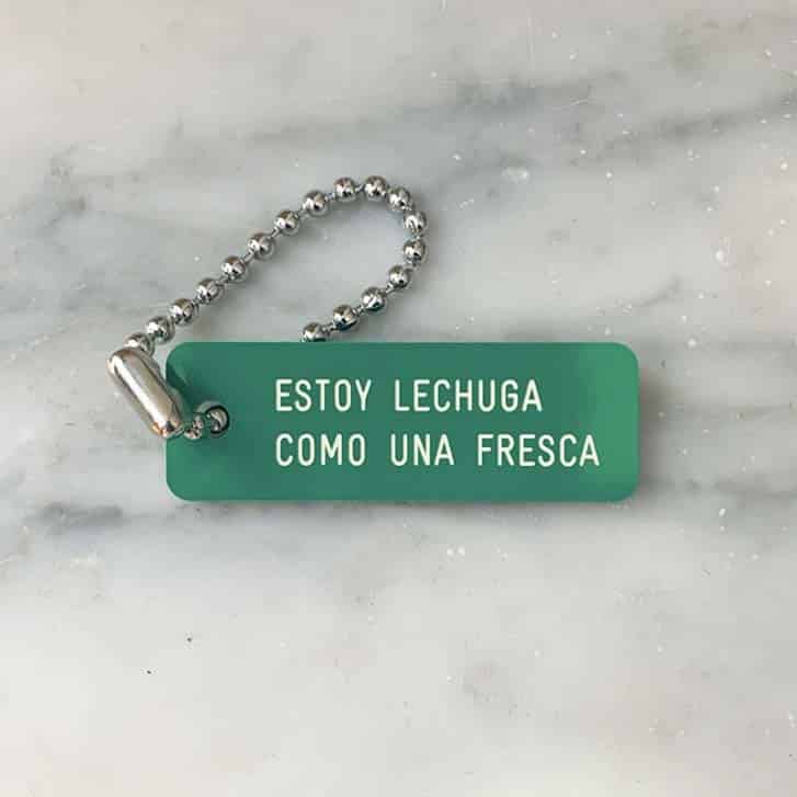 LLAVERO ESTOY LECHUGA