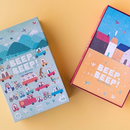 Puzzle para niños Beep Beep! - Imagen 3