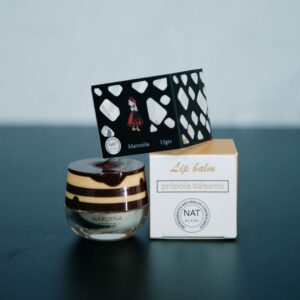 Bálsamo labial de própolis