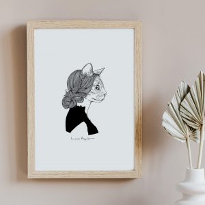 Lámina Miss Catgraben