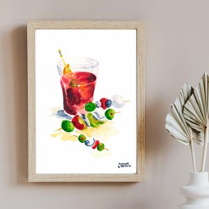 Lámina Hora del Vermú