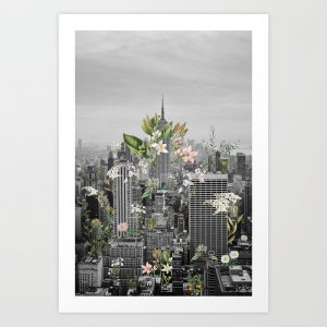 Lámina collage New York