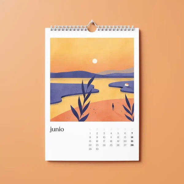 Calendario pared de Lucía Antru