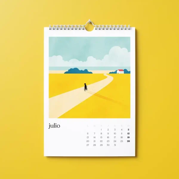 Calendario pared de Lucía Antru
