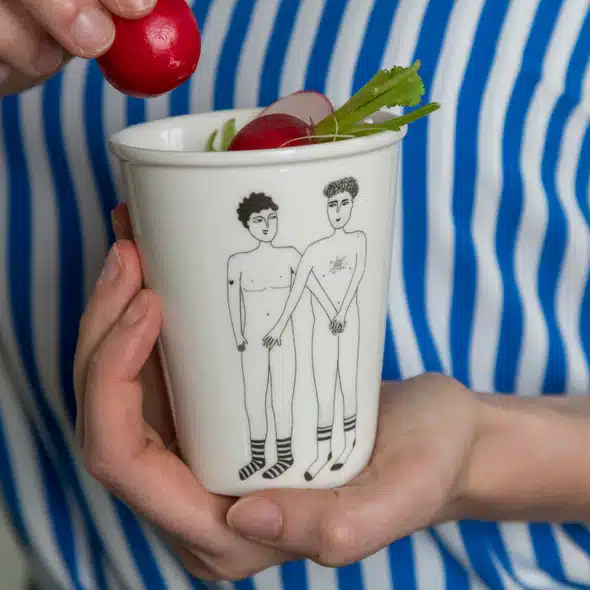 Vaso cerámica Juntos