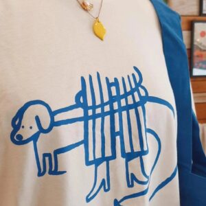 camiseta messy dog