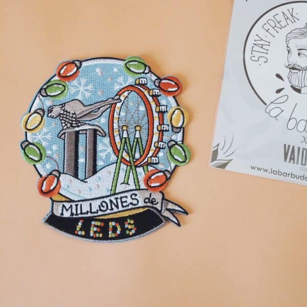 Parche bordado Leds Vigo
