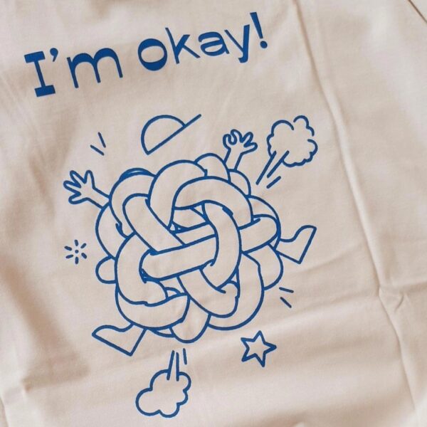 Camiseta algodón, I´m okay