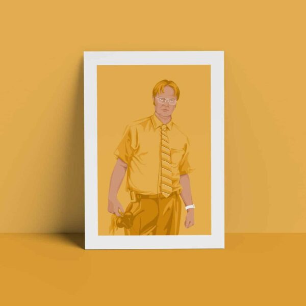 Lámina Dwight Schrute