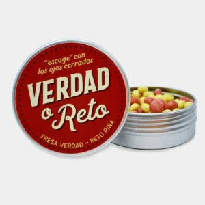 Pastillas Verdad o Reto Sabor Fresa y Piña