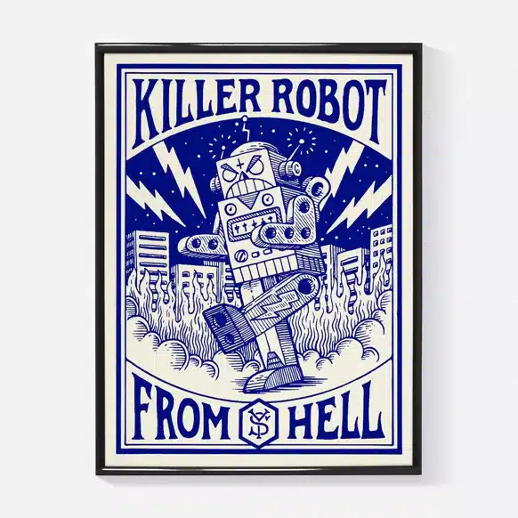 Lámina Killer Robot
