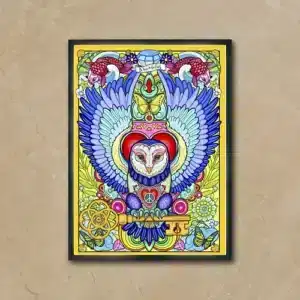 Lámina Abre el corazón