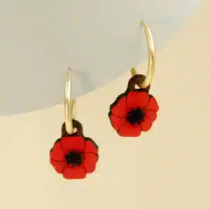 Pendientes Amapolas