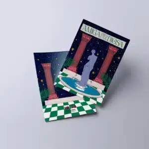 Postal Amiga eres una diosa