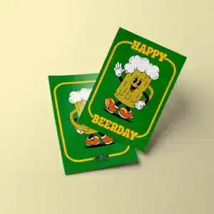 Postal Happy Beerday