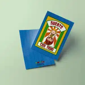 Postal suerte con todo