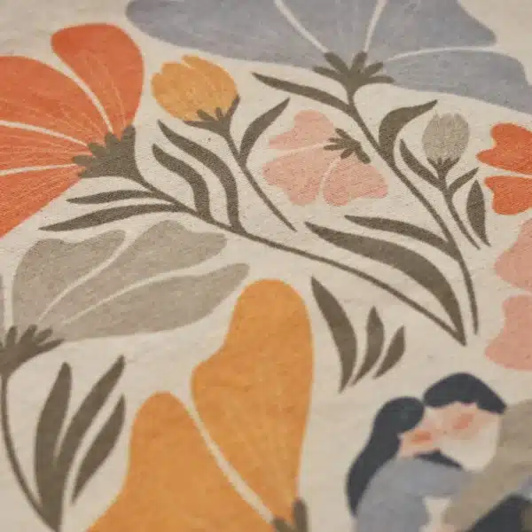 Tote bag Flores