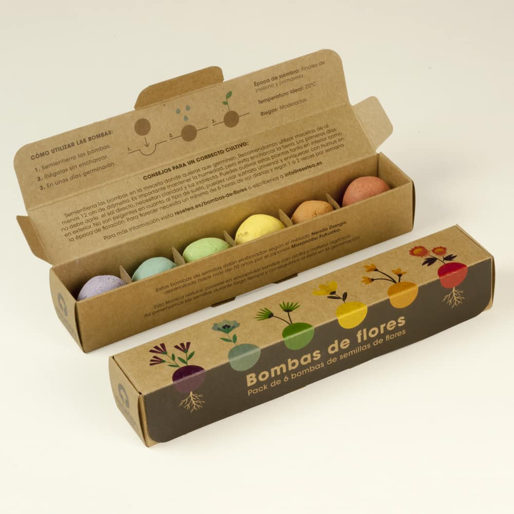 Pack 6 Bombas de Flores