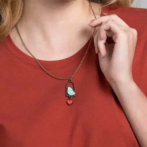 Colgante pájaro