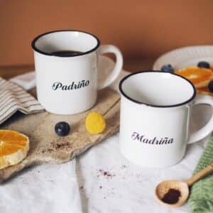 Taza Retro Madriña y Padriño