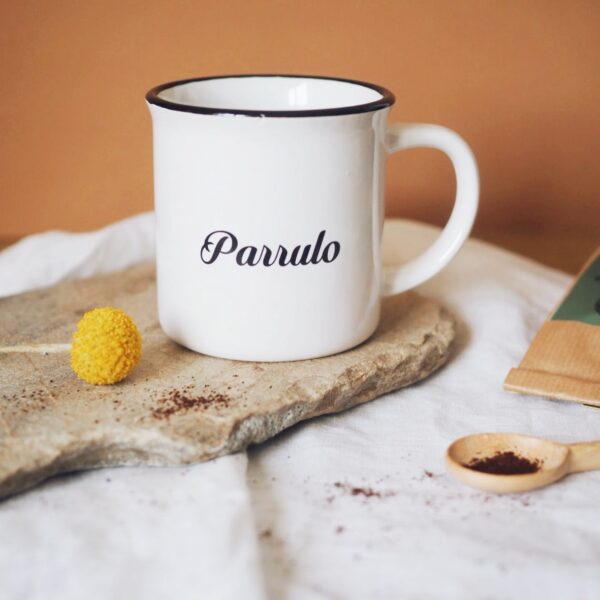Taza Retro Ruliño y Ruliña