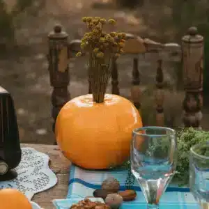 Jarrón Naranja