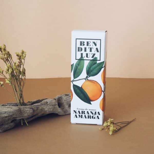 Crema de manos de naranja