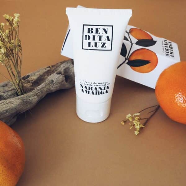 Crema de manos de naranja