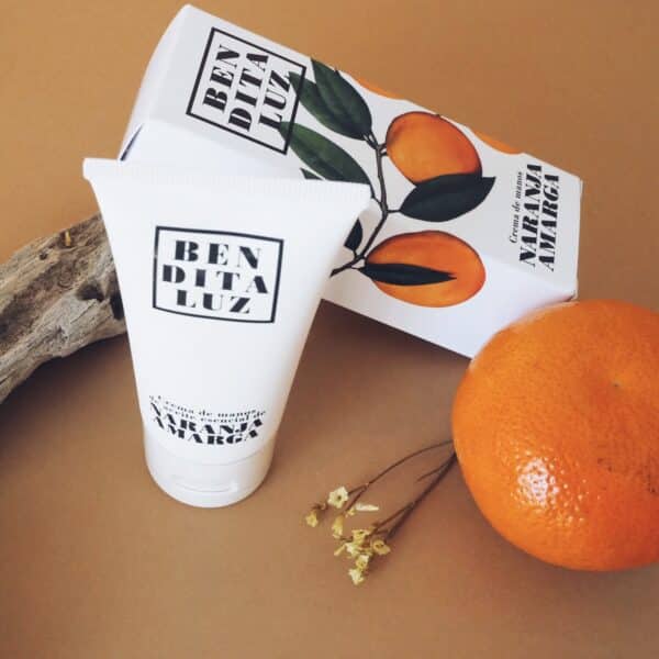 Crema de manos de naranja