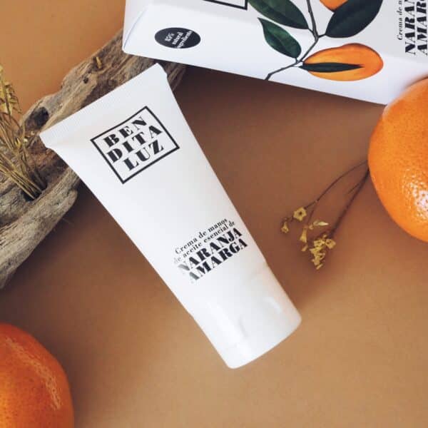 Crema de manos de naranja