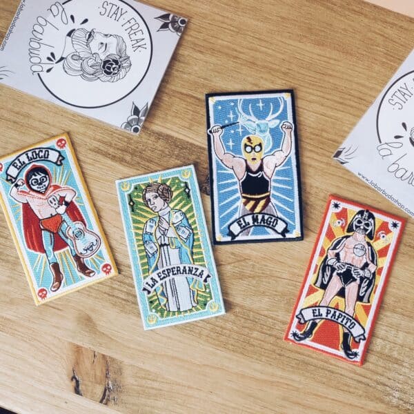 Parches bordados Tarot
