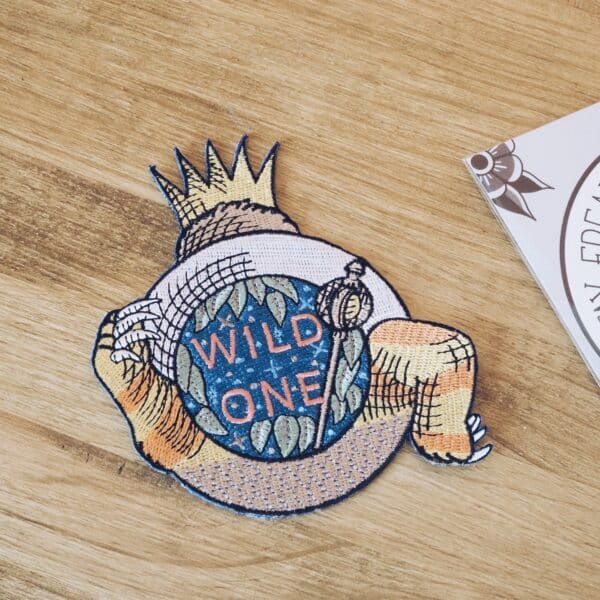 Parches bordados Wild one