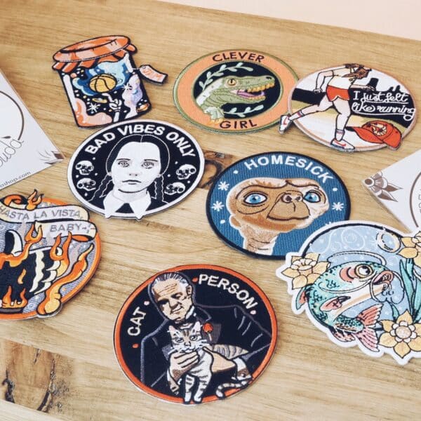 Parches bordados Pelis de culto