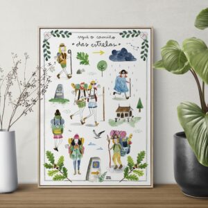 Lámina Segue o camiño