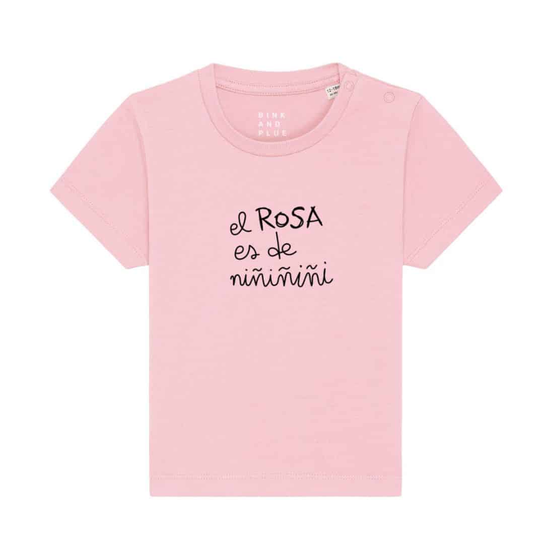 Camiseta El rosa es ñiñiñiñi bebé
