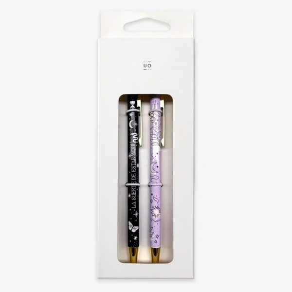 Pack de bolis de tinta recargable.